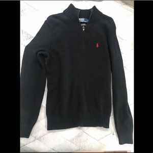 Ralph Lauren Black Pullover Sweater